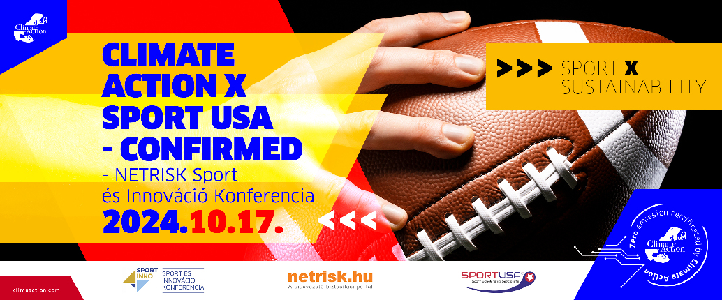 Sport x Fenntarthatóság - SportUSA a Netrisk Sport és Innováció Konferencián